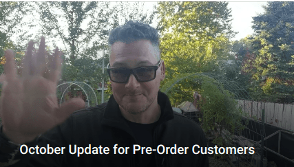 October Update for Pre-Order Customers