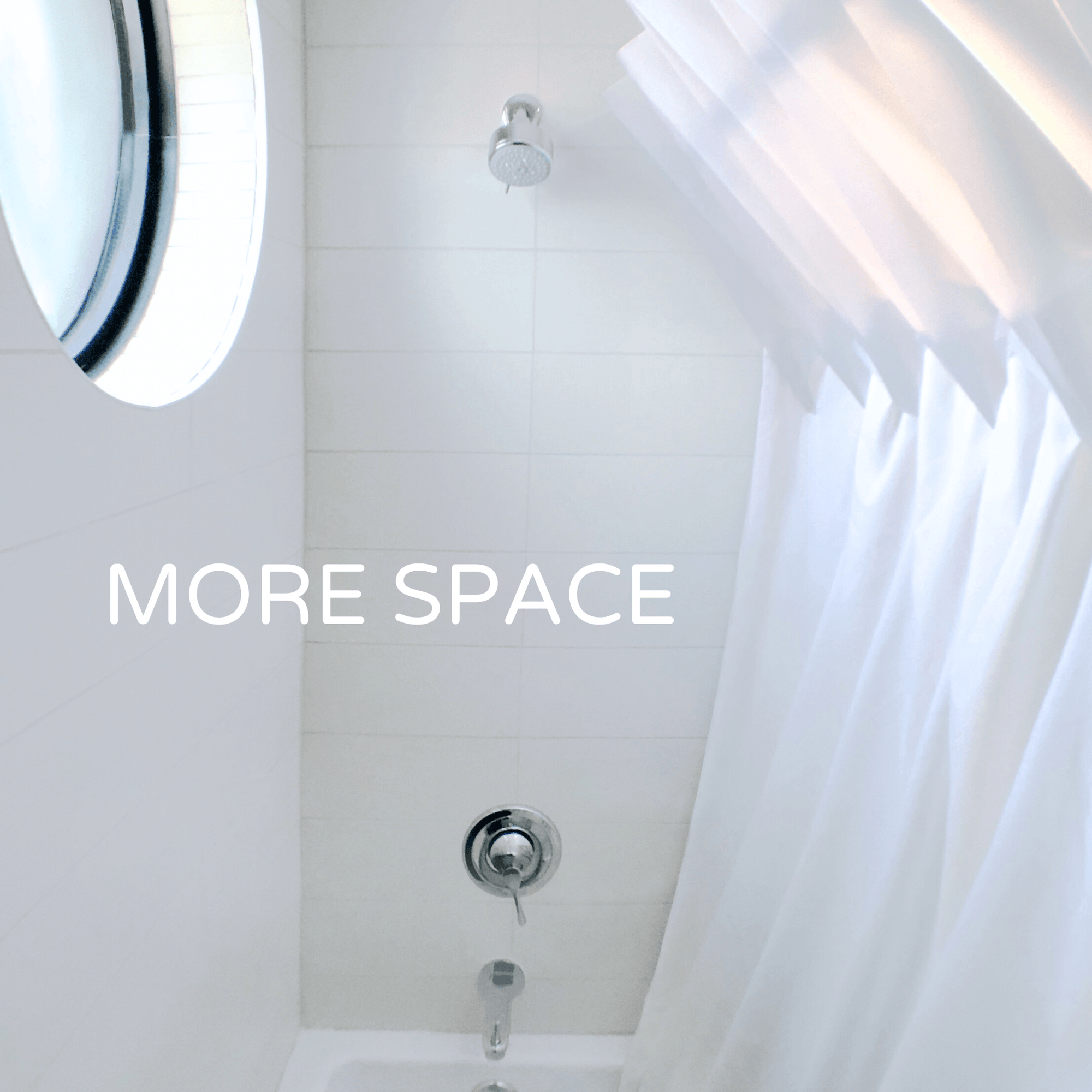 SPACE® Expanding Shower System - More Shower SPACE®
